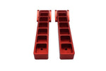 Tailgate Hinges - BILLET (Royal Hooks) RED fits Jeep Wrangler JK - JKU