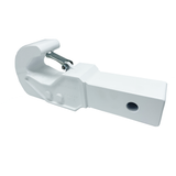 Hitch Hook - Tow Hook for 2 inch Receiver - BILLET (Royal Hooks) WHITE