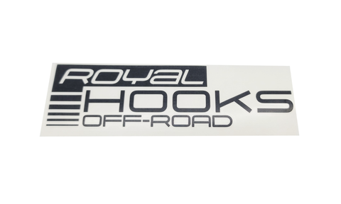 Sticker (Royal Hooks) BLACK