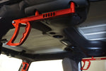 Interior Grab Handle Set - BILLET (Royal Hooks) RED fits Jeep Wrangler JK - JKU