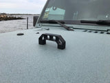 Hood Handle - BILLET (Royal Hooks) BLACK fits Jeep Wrangler JK - JKU and TJ